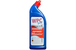 Midor Anticalcare Gel per WC Profumato 950gr WPC Gel, Disincrostante sciogli calcare, superfici Lavabili, toglie incrostazioni di calcare e rimuove Le Macchie di ruggine dal Water