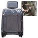 Panlom® 2PCS Kick Mats for Car Seats Back For Children Kick Mat Mud Clean (Black)