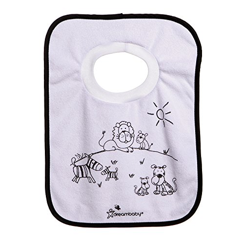 Dreambaby Pullover Bibs (Jungle, Pack of 4)