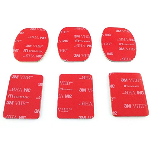 MadridGadgetStore® 6 Kit Pack Adhesivos Stickers Pegatinas 3M Superfi