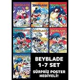 Beyblade 1-7 Poster Hediyeli Set