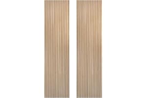 Home Heavenly® - Pack de Paneles acústicos Decorativos. Paneles de Pared de Melamina 2,2 cm. Absorben el Sonido y reducen el Eco (Roble Nordish - Gris 240X60)