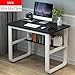 Produktbild HPLL Lapdesks Computertischdesktophaus, Heimarbeitsplatz (Farbe : SCHWARZ, größe : 100 * 50 * 72cm)