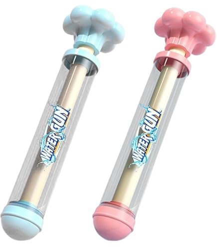Lot De 2 Pistolets à Eau Effet Feu D'artifice - Avec Buse Spéciale, Pour Piscine, Fêtes, Adultes Et Enfants, Portable
