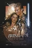 Póster Star Wars Episodio II, El Ataque de los clones