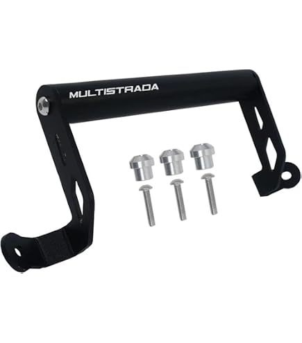 Supporto GPS Per Ducati Multistrada V4 2021-2025, Barra Trasversale Con Antiurto, Per Navigatore E Telefono – Installazione Senza Attrezzi