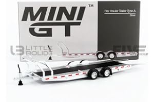 MINI GT- Coche en Miniatura de colección, Color Plateado (MGTAC15)