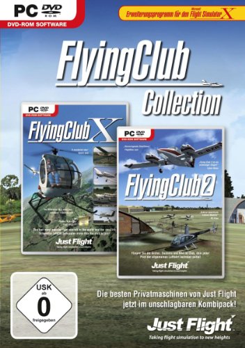 Preisvergleich Produktbild Flight Simulator X - Flying Club Collection