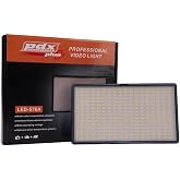 PDX Plus,576A Bİ-color Video Kamera Işık Seti +(Şarj Aleti +770Mah Batarya)