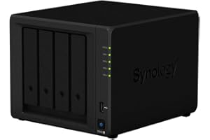 Synology DS420+ 56TB 4 Bay Desktop NAS Solution, instalado con 4 unidades Toshiba N300 de 14TB