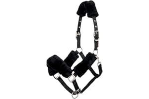 LeMieux Comfort Headcollar for Horses - Soft Fleece Lining - Adjustable & Durable