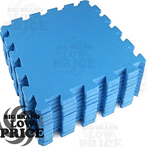 FB FunkyBuys® 10pcs Blue Soft Foam Interlocking EVA Mat 10SQ. FT Indoor Outdoor Floor Protective Mat Gym Kids Play Area Exercise 30 x 30 cm reviews FB FunkyBuys® 10pcs Blue Soft Foam Interlocking EVA Mat 10SQ. FT Indoor Outdoor Floor Protective Mat Gym Kids Play Area Exercise 30 x 30 cm