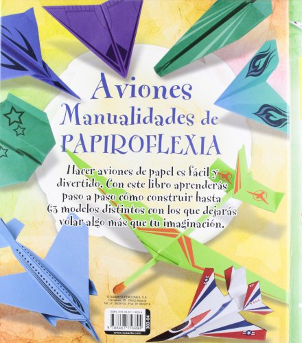 Book's Cover of Aviones / Planes: Manualidades de papiroflexia / Origami Crafts