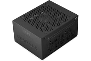 NZXT C850 SFX Gold - Alimentatore SFX ATX 3.1 da 850 W - 80 Plus Gold - Cybenetics Platinum - Completamente modulare - PCIe 5.1 600 W 12 V-2x6 - Condensatori giapponesi - Nero