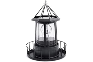 color tree LED Lampe de Phare rotative Solaire Lanterne de décoration extérieure de jardin pour Pathway Patio Yard