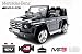 Produktbild Lizenz Kinderfahrzeug Mercedes Benz G55 AMG Jeep SUV mit 2x 35W Motor Kinderauto Elektroauto Fernbedienung MP3 Anschluss in Schwarz