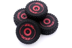 WPOND RC Autoreifen kompatibel für Wltoys 144001 124018 124019 124016 124017 Rc Auto Ersatzteile 124016 Vorne + Hinten (4 Stück)