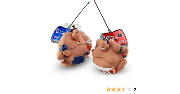 Sumo Smackdown Remote Controlled Sumo Wrestlers Racers Fighters 2 Player Battling Fun Amazon De Elektronik