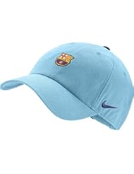 Nike FCB U NK H86 CAP Core Gorra Fc Barcelona de Tenis, Hombre, Azul / (Vivid Sky / Noble Red), MISC
