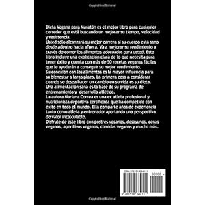 DIETA VEGANA Para MARATON: Incluye 50 Recetas Veganas para mejorar tu velocidad y resistencia
