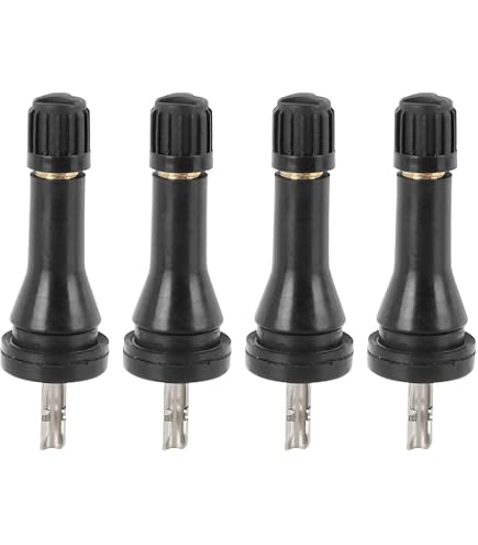 4 Capteurs TPMS Pour Aiways U5 - Valve Noire Métallique - Neufs - Programmation Requise