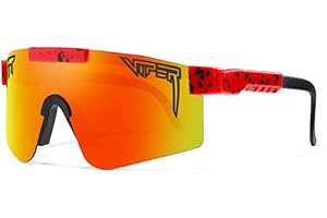 FouncY Occhiali Da Sole Polarizzati Sportivi P-V Da Uomo Montatura Da Ciclismo Occhiali Da Sole Sportivi UV400 Protezione Occhiali Da Sole Da Bici