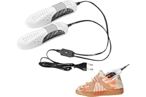 SKIKHN Asciuga Scarpe, Asciuga Scarpe Elettrico, Asciugatrice Portatile per Calzature, Asciuga Scarponi, Asciuga Stivali Essenziali per la Casa per Scarpe, Guanti, Calze, Scarponi da Sci