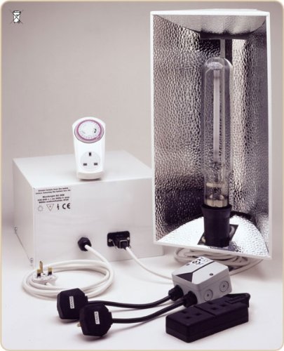 Quality 1000W Metal Halide Grow Light complete with remote ballast, lamp& reflector