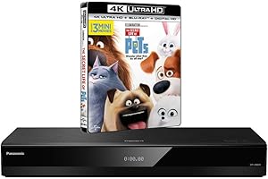 PANASONIC BUNDLE Panasonic DP-UB820 MULTIREGION Bundle with The Secret Life of Pets Ultra HD 4K Blu-ray Disc