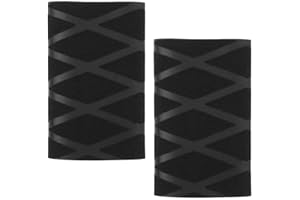 CHIWANJI 2 Schweißabsorbierendes Griffband für Pong Tischtennisschläger Griff Schwarz