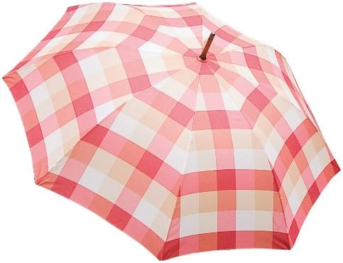 Laura Ashley Garden TLA3A074751 Laura Ashley Check Umbrella - Mitford Check Brick