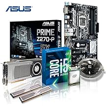 Memory PC Aufrüst-Kit Intel Core i5-7500 7. Generation (Quadcore) Kabylake 4x 3.4 GHz, 8 GB DDR4 2133Mhz, ASUS PRIME Z270-P, 2048 MB Nvidia Geforce GTX 1050, USB 3.0, SATA3, 7.1 Sound, M.2 Sockel, GigabitLan, HDMI, MultimediaKIT, Kaby Lake, komplett fertig montiert und getestet
