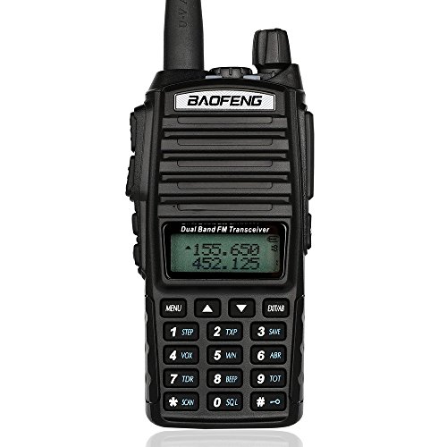 Baofeng UV82 walkie talkie mayor radio de dos vías UV-82 portable jamón doble banda VHF UHF familia receptor portátil hotel centro comercial