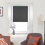 Effektiver Sonnen und Hitzeschutz durch thermobeschichtete Außenseite: Die Thermorollo Rückseite verfügt über eine Reflexbeschichtung, für eine Reflexion (Blackout) des Sonnenlichts und somit für eine Abkühlung der Wohnräume im Sommer.