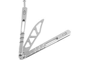 Ranstac Plegable CS herramienta de ejercicio acero inoxidable con agujeros CS/HDD41 (acero plata)