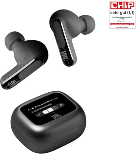 JBL Live Beam 3, Kablosuz Kulakiçi Kulaklık, Mavi : Amazon.com.tr