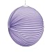 Produktbild Papierlaterne Laterne Lampion lila flieder violett 40cm Durchmesser 6 Stück Palandi®