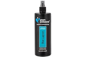 GROOM PROFESSIONAL Blue Lagoon Dog Cologne Spray - Ideal for Smelly Dogs - Deodorant - Refreshing Fresh Aroma - Perfect for Between Washes, 500ml