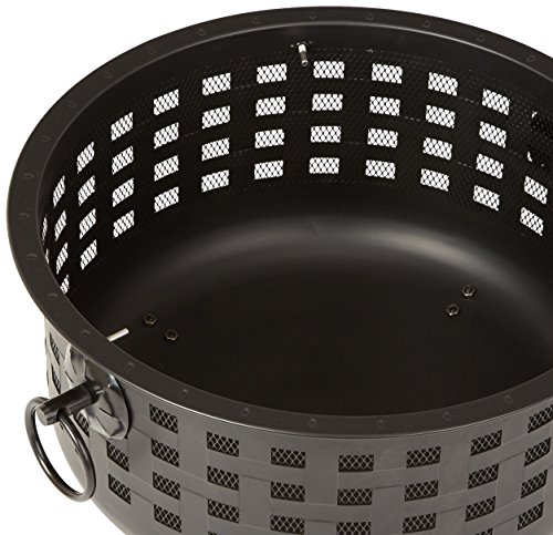 AmazonBasics Feuerstelle, Stahlgitter, 60 cm - 5