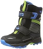  Lico Jungen Flemming Schneestiefel, Schwarz/Blau/Lemon, 27 EU