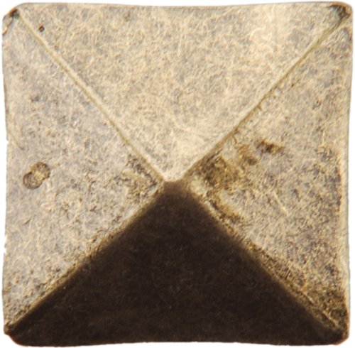 Dritz 44271 Upholstery Decorative Square Head Nails Antique Brass