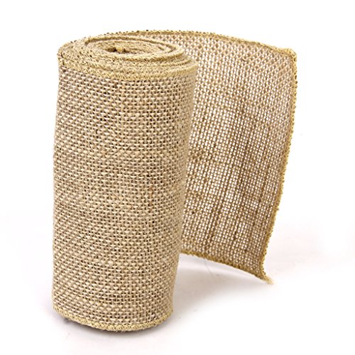 Book's Cover of 1 Rouleau Ruban en Jute Vintage Décoration pour Maison Mariage Accessoire Artisanat DIY 3M x 15cm