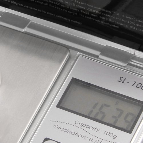 SODIAL(R) 100¡Á0.01g Waage Laborwaage Feinwaage praezise Goldwaage - 4