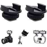 Suptig SLR Kamera Gopro Kamera Suptig Işık ve Diğer Aksiyon Kameraları i&ccedil;in Montaj Işık Adapt&ouml;r&uuml; Soğuk Ayakkabı Montaj Adapt&ouml;