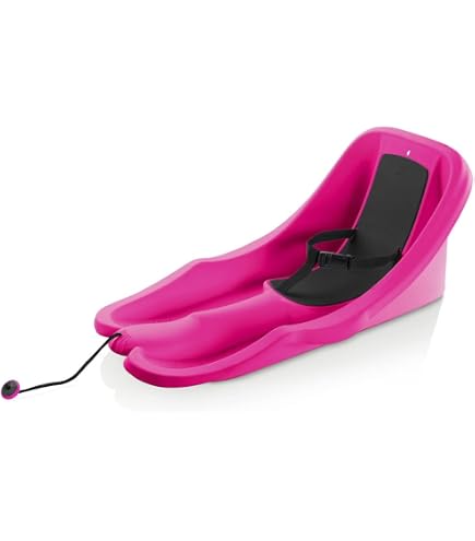 Luge Harnais 3 Points Luge Bébé Gizmo Riders - Pour 6 Mois à 3 Ans | Harnais 3 Points, Sécurité Renforcée Baby Luge Gizmo Riders