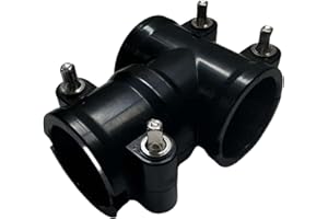 Luwecf Ensemble de Soutien pour Batterie Électronique, Accessoire de Fixation Pratique, Collier de serrage pour tuyau en T