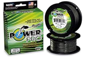 SHIMANO Bulk Spool PowerPro Braid 1370m (1498yds) Moss Green 66lb (30kg) - 0.36mm