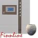Produktbild Weigand EOS Saunasteuerung ECON D1 mit Weigands Sauna-Ei I Für die rein finnische Sauna I Für Saunaöfen bis 9 kW I Inkl. Temperaturfühler I Kindersicherung uvm. I Econ D1