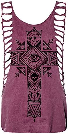 Women's Vest Top Purple Purple