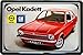 Produktbild Opel Kadett Kult Car Auto 20x30 cm Blechschild 36